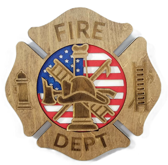 Fire Department Wall Hanger