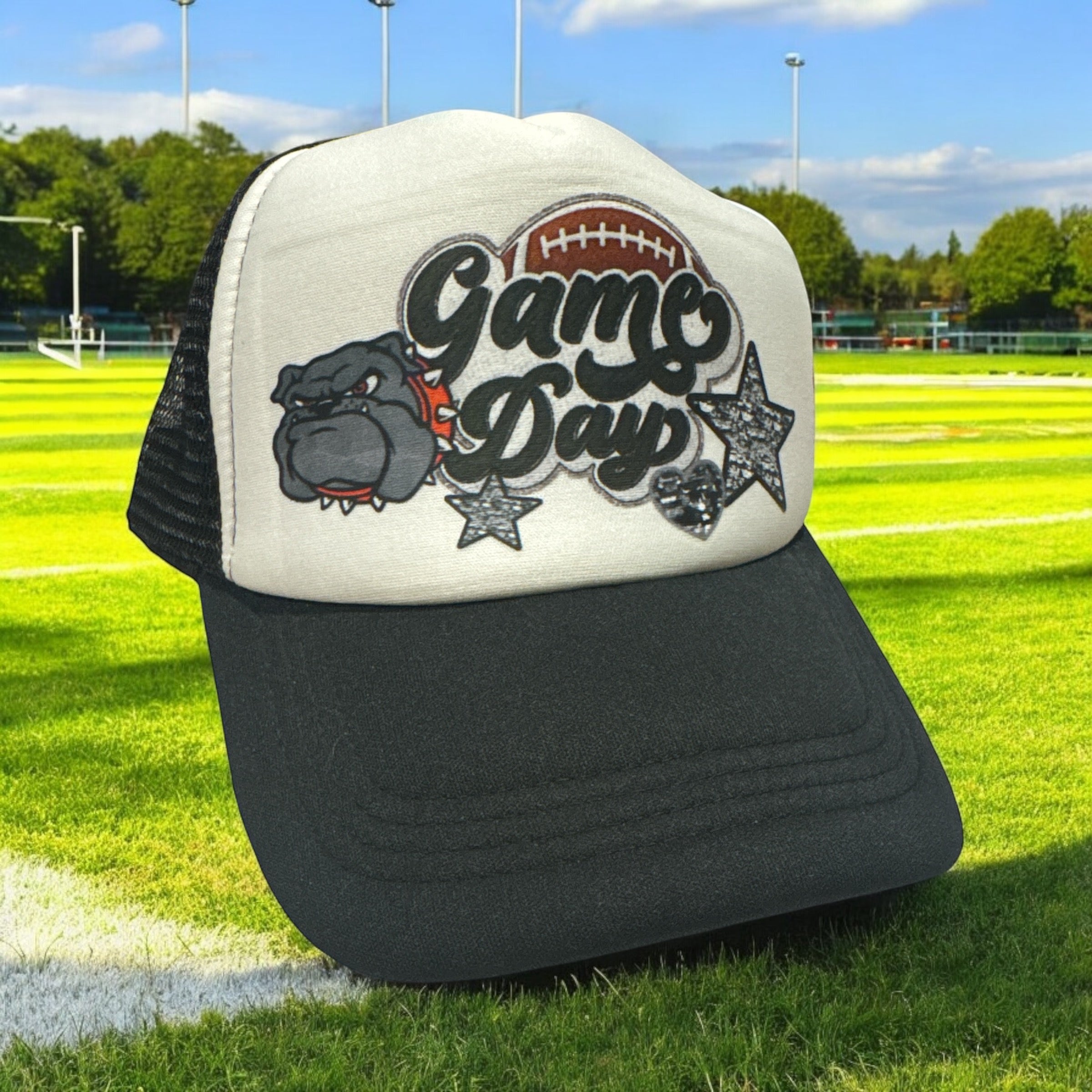 Bulldogs Football Game Day Trucker Hat