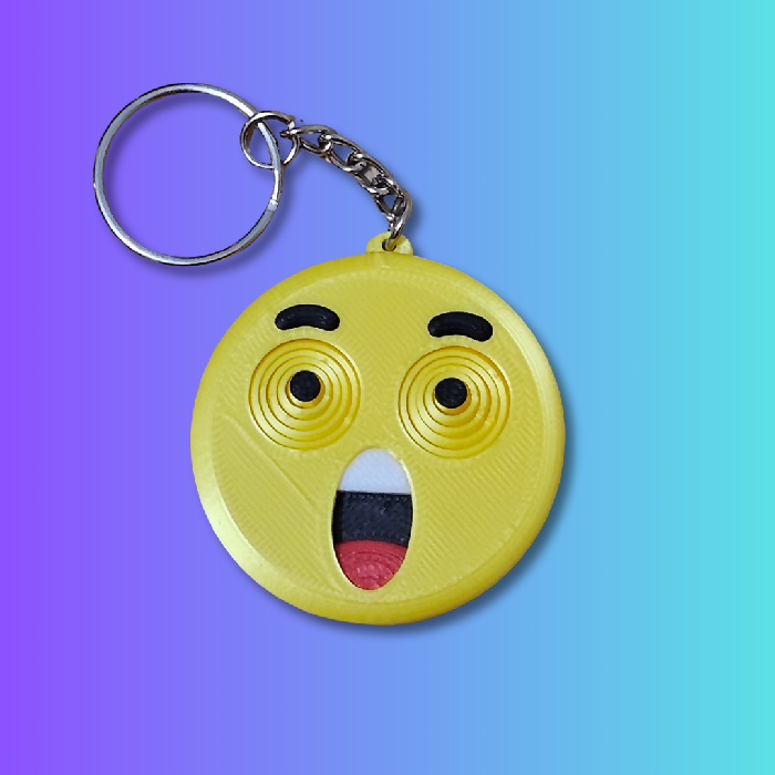 Wow Emoji-keychain