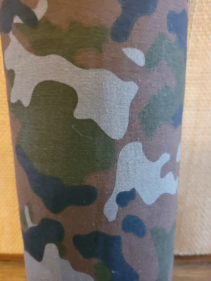 Camouflage Wine Bottle Tote