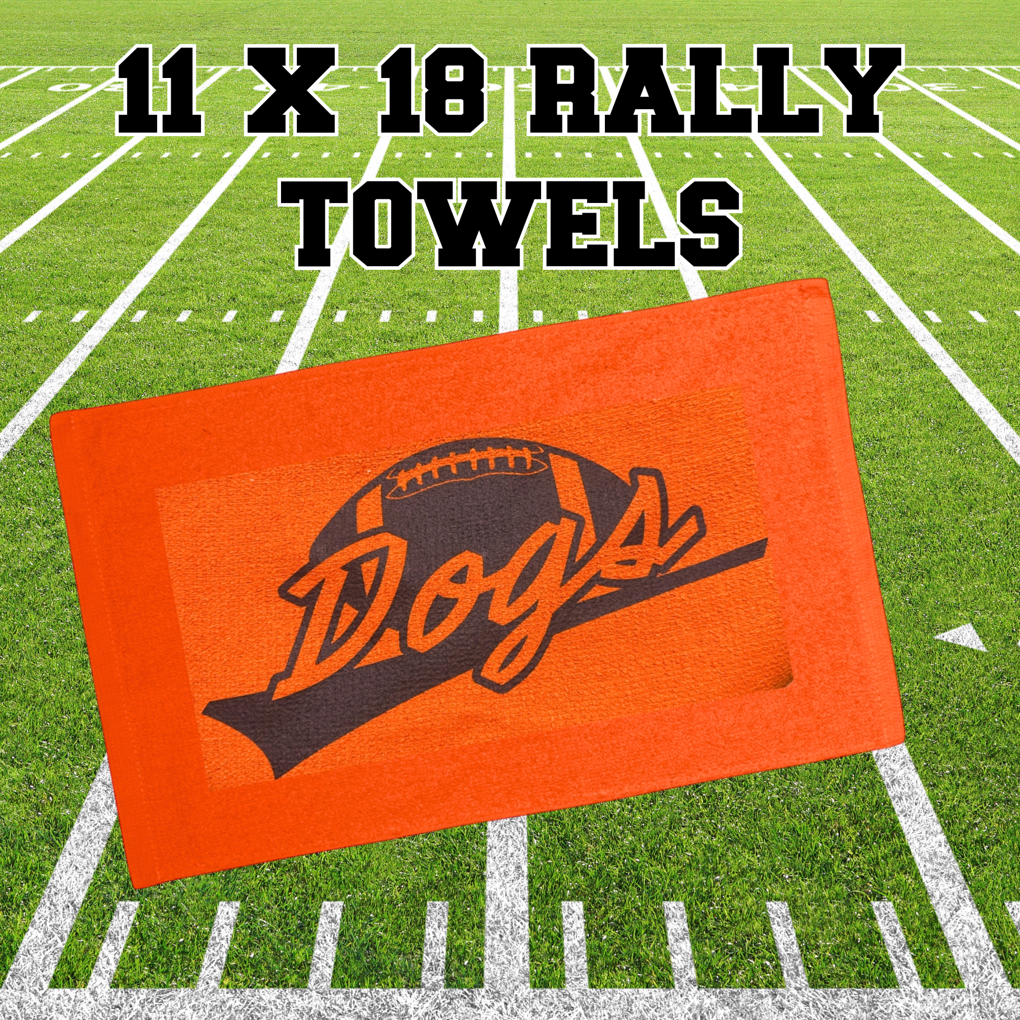 Waterloo Dogs Playoff Rally Towel