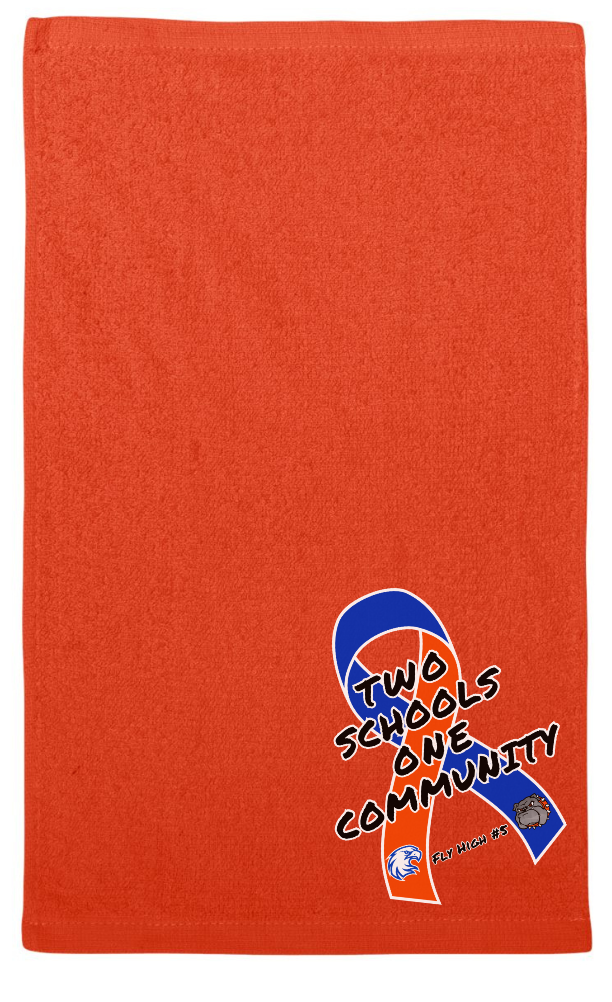 Orange - One Community Rally Towel - 2 Design Sizes