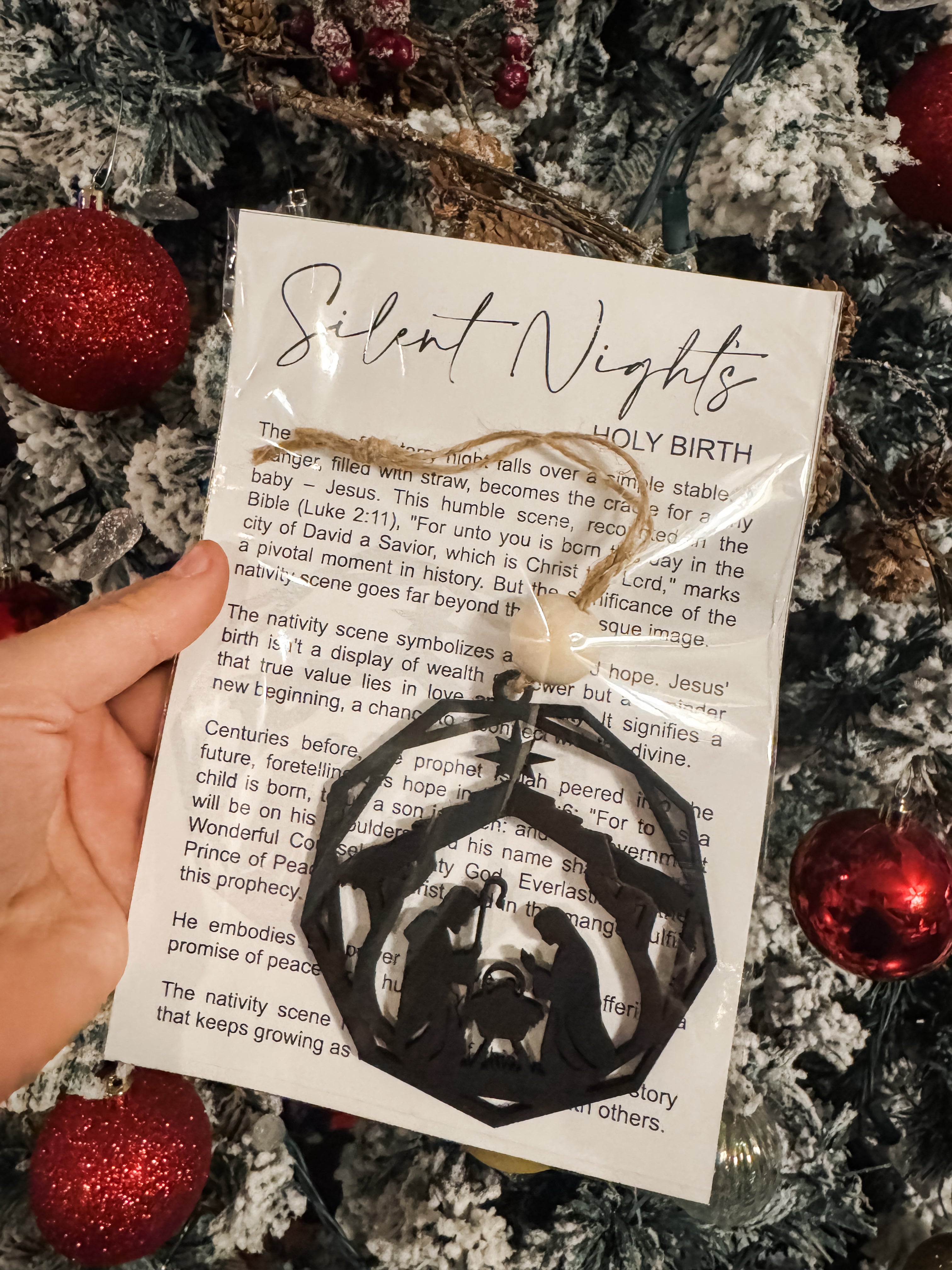 Silent Nights Ornament