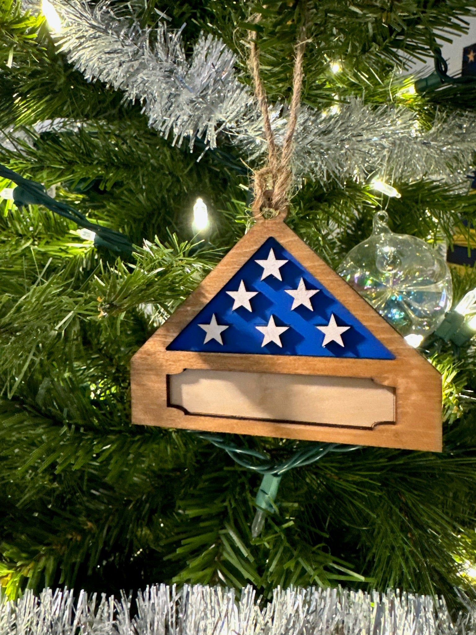 Custom Flag Ornament