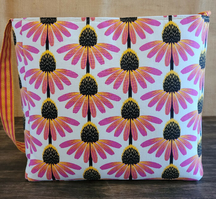 Pink Coneflower Purse