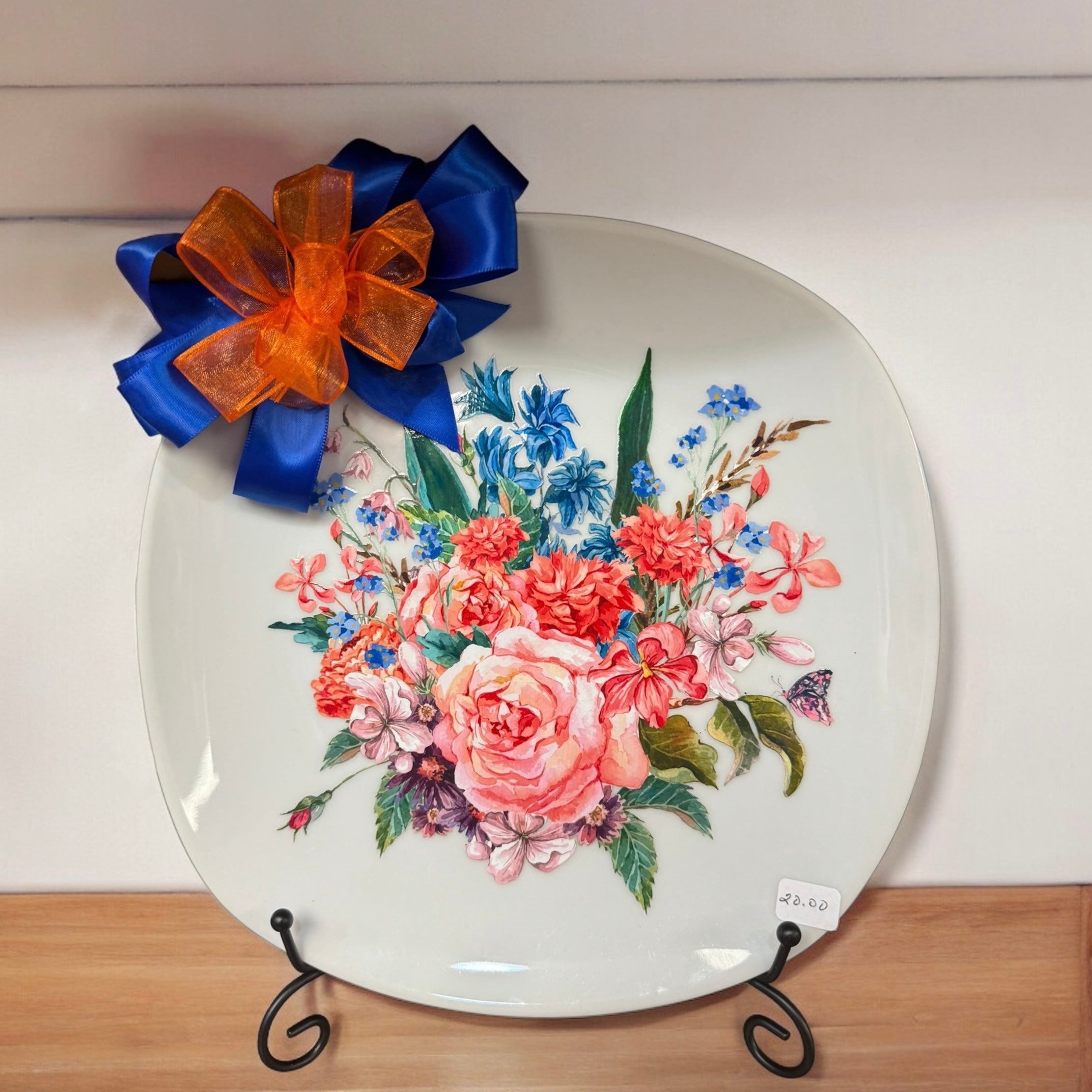 Floral - Home Décor Plate