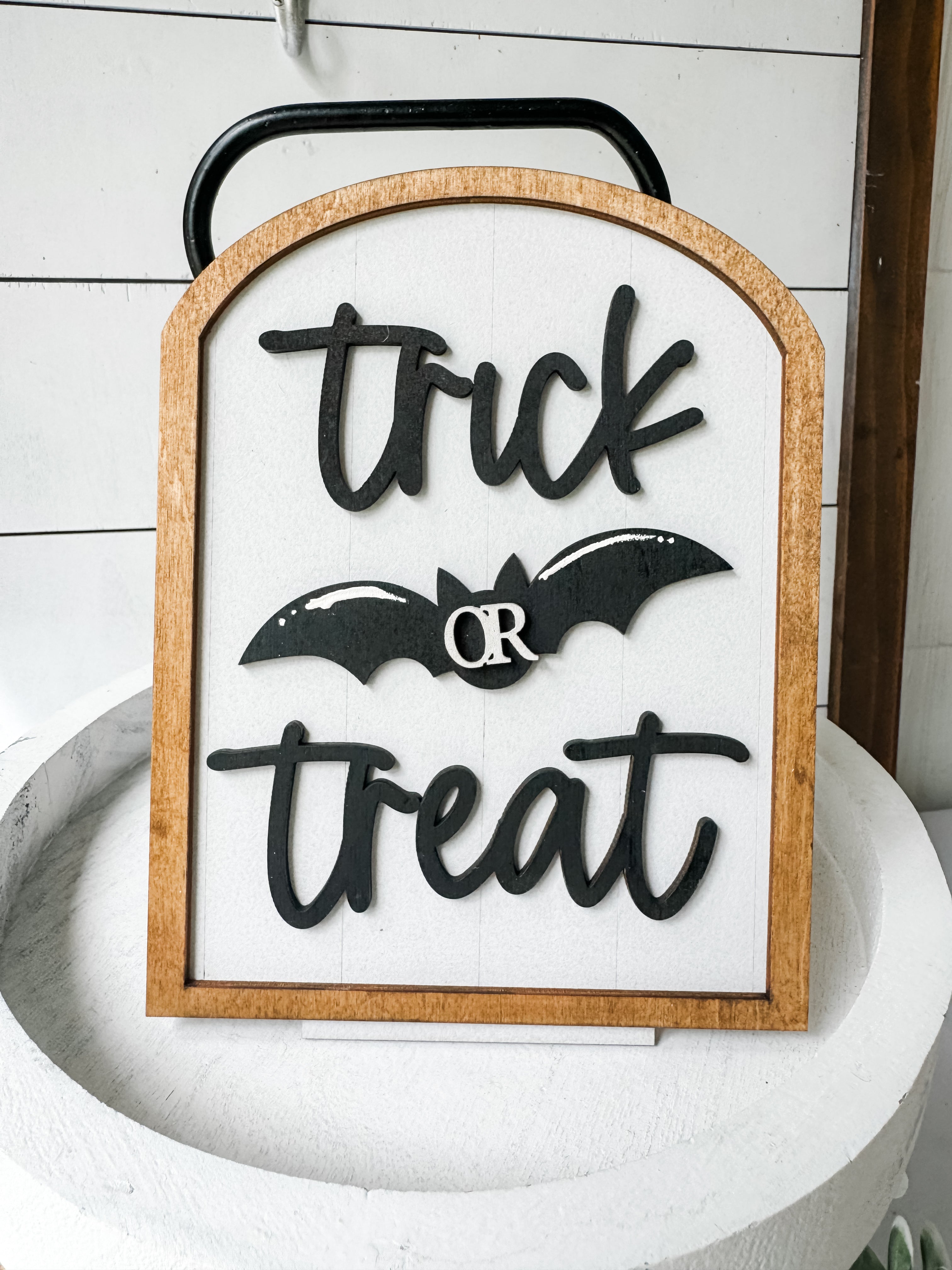 Halloween Tiered Tray Decor Bundle - Rustic Farmhouse Style