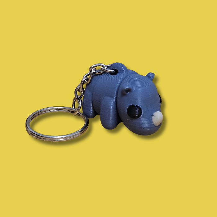 Keychain-Rhinoceros