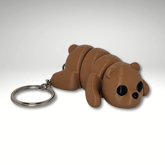 Keychain-Brown Bear