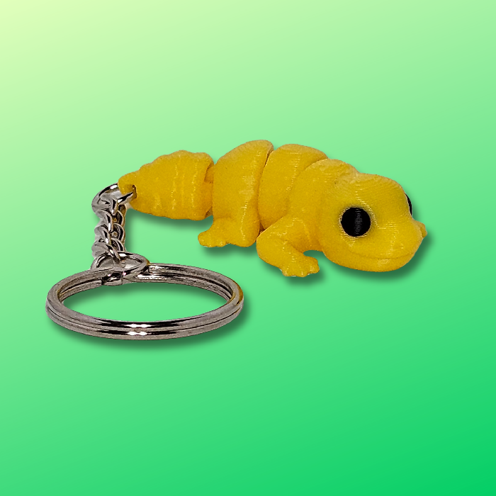 Keychain-Leopard Gecko