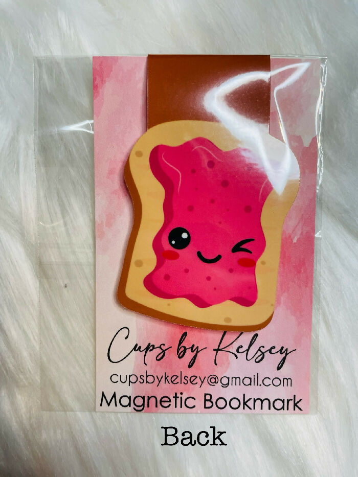 PB&J Magnetic Bookmark