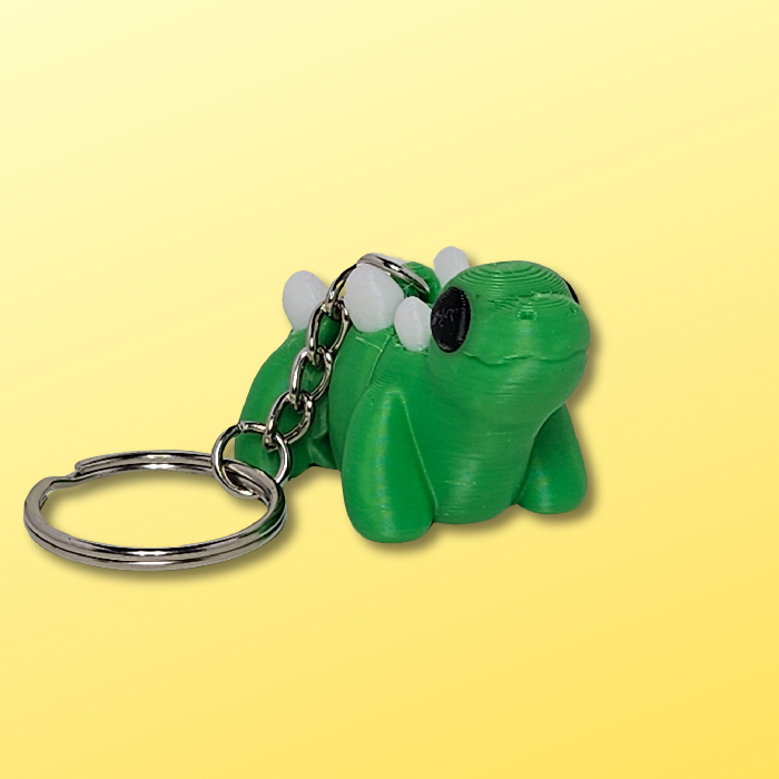 Keychain-Stegosaurus