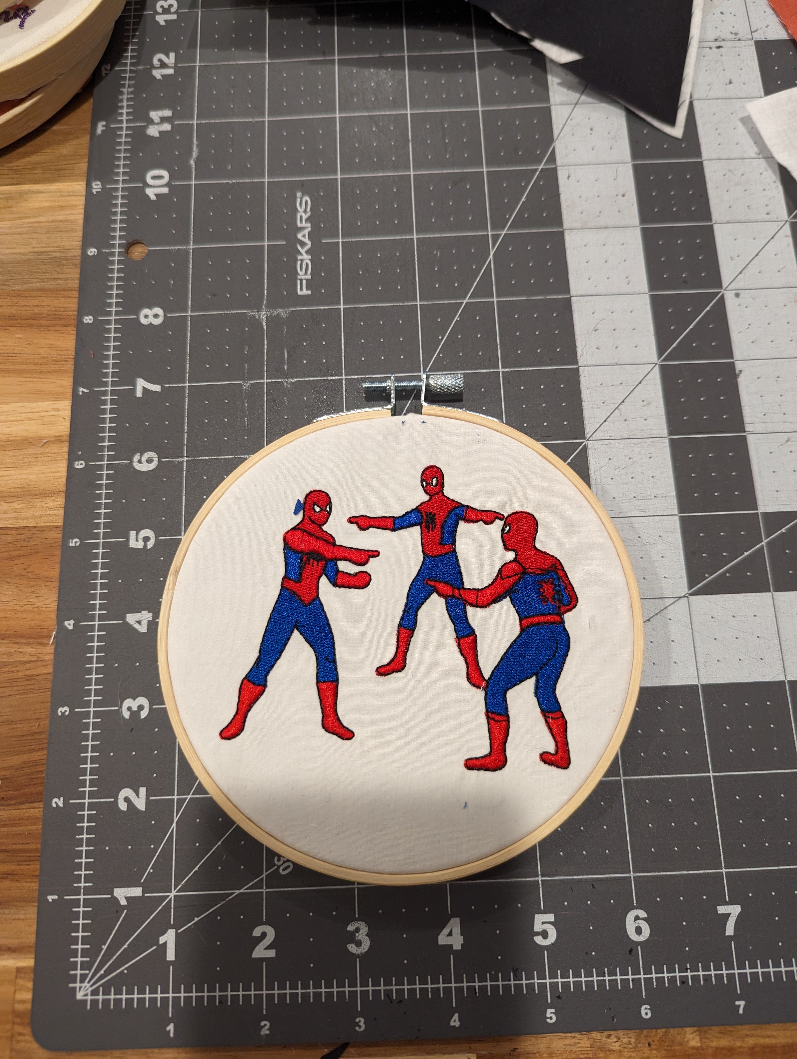 Spider-Verse Embroidered Wall Hangers