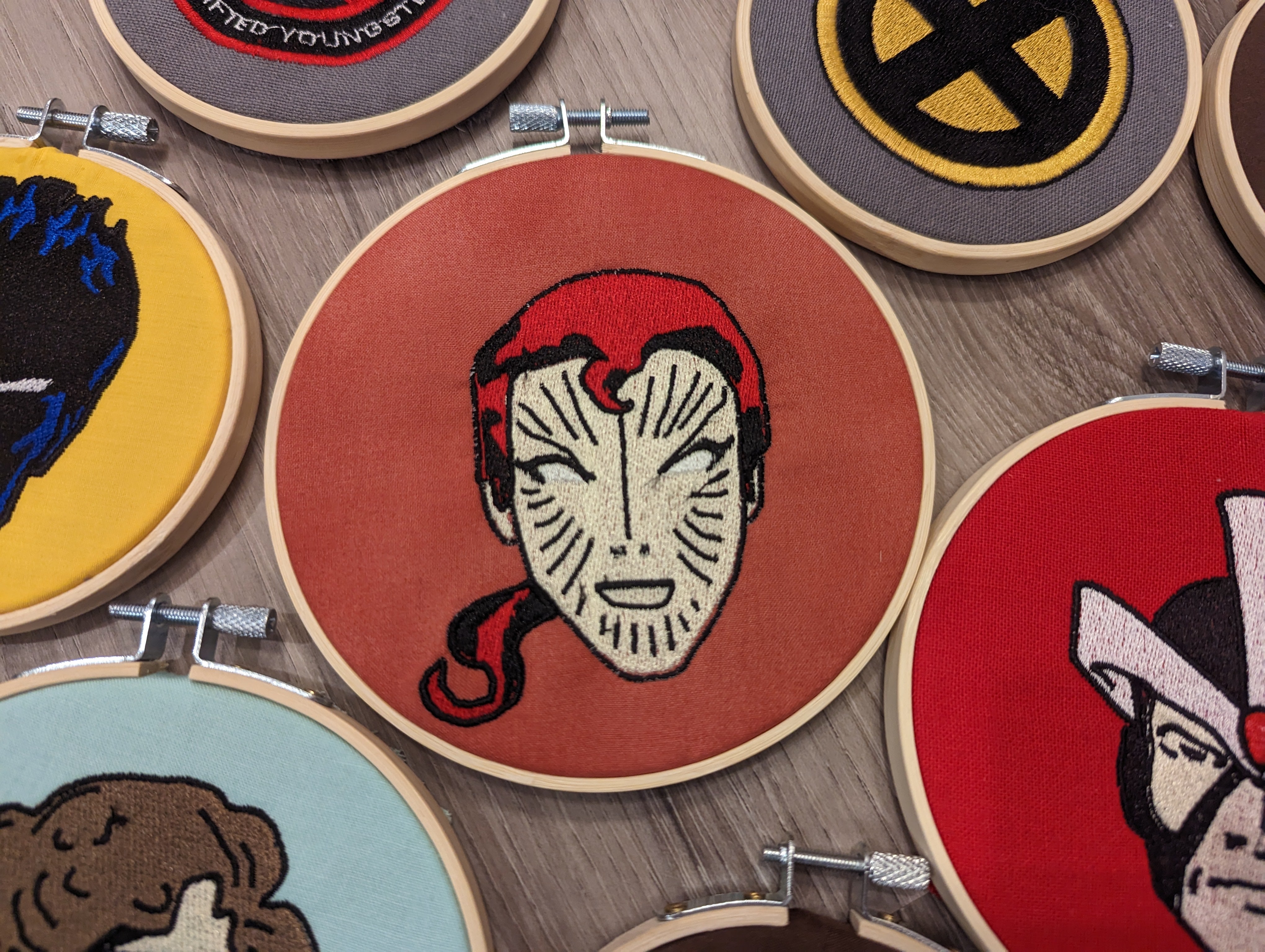 Less Fainty Telepath (Misfits) Face Wall Hanger