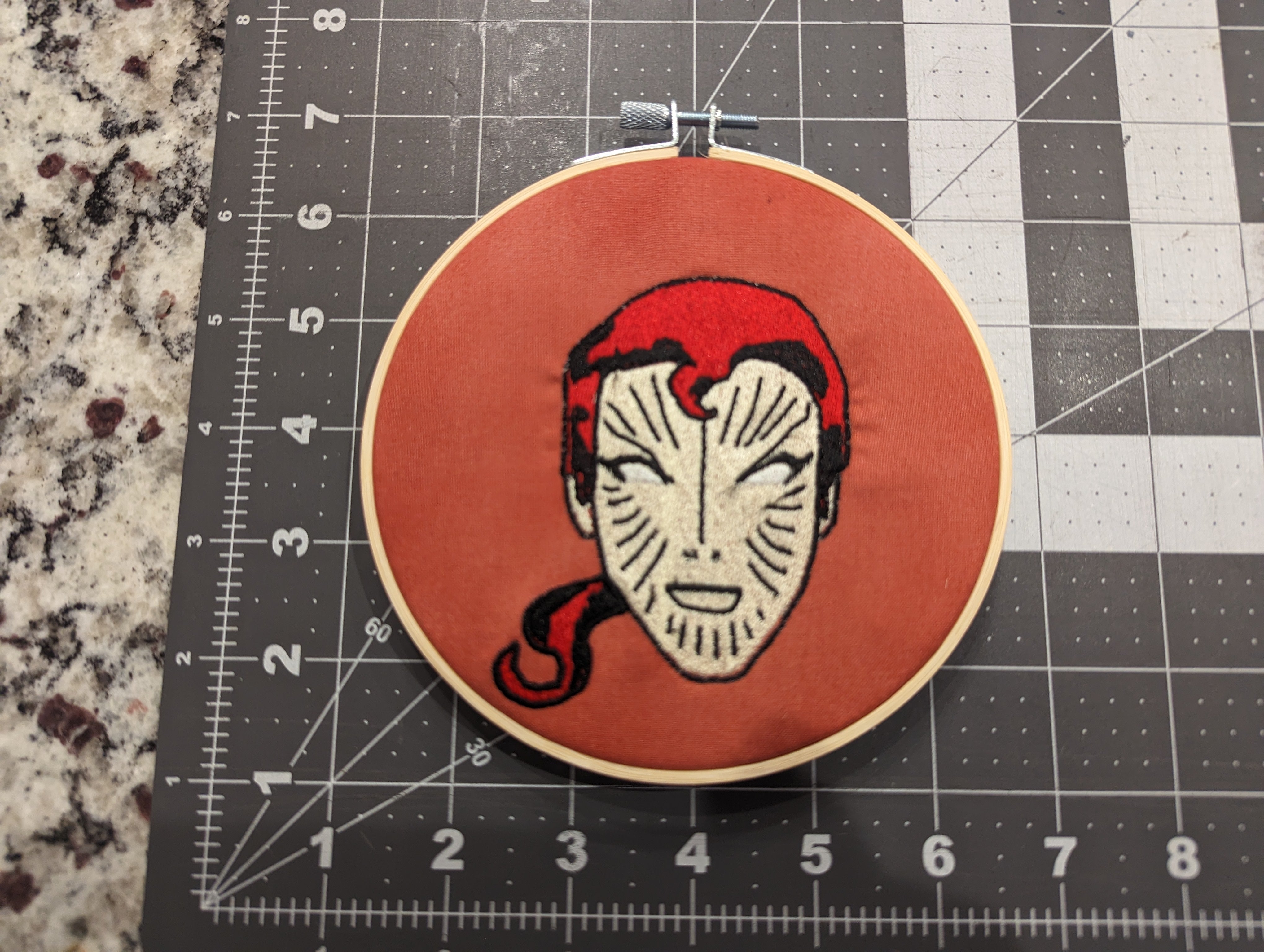 Less Fainty Telepath (Misfits) Face Wall Hanger