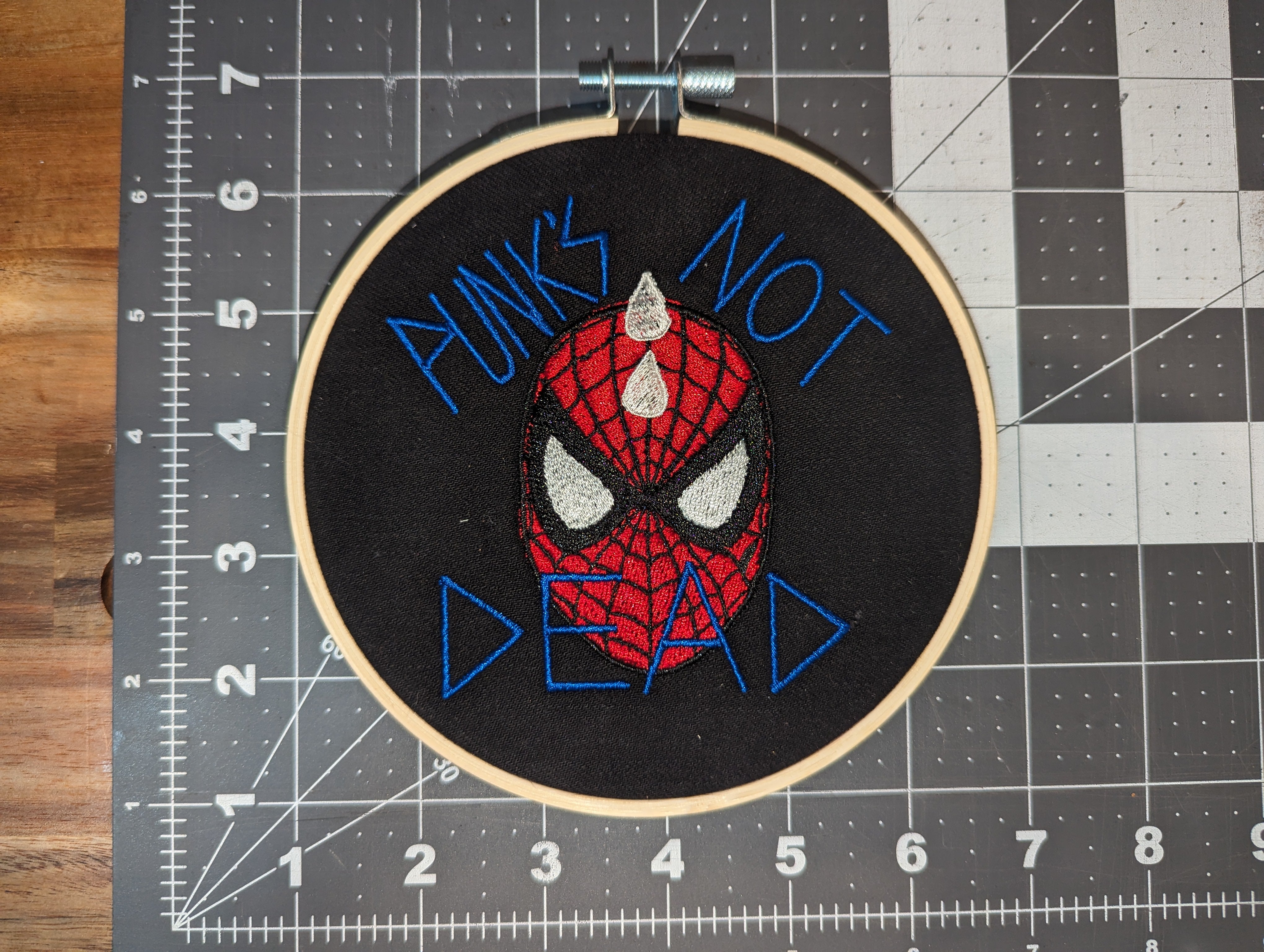 Spider-Verse Embroidered Wall Hangers