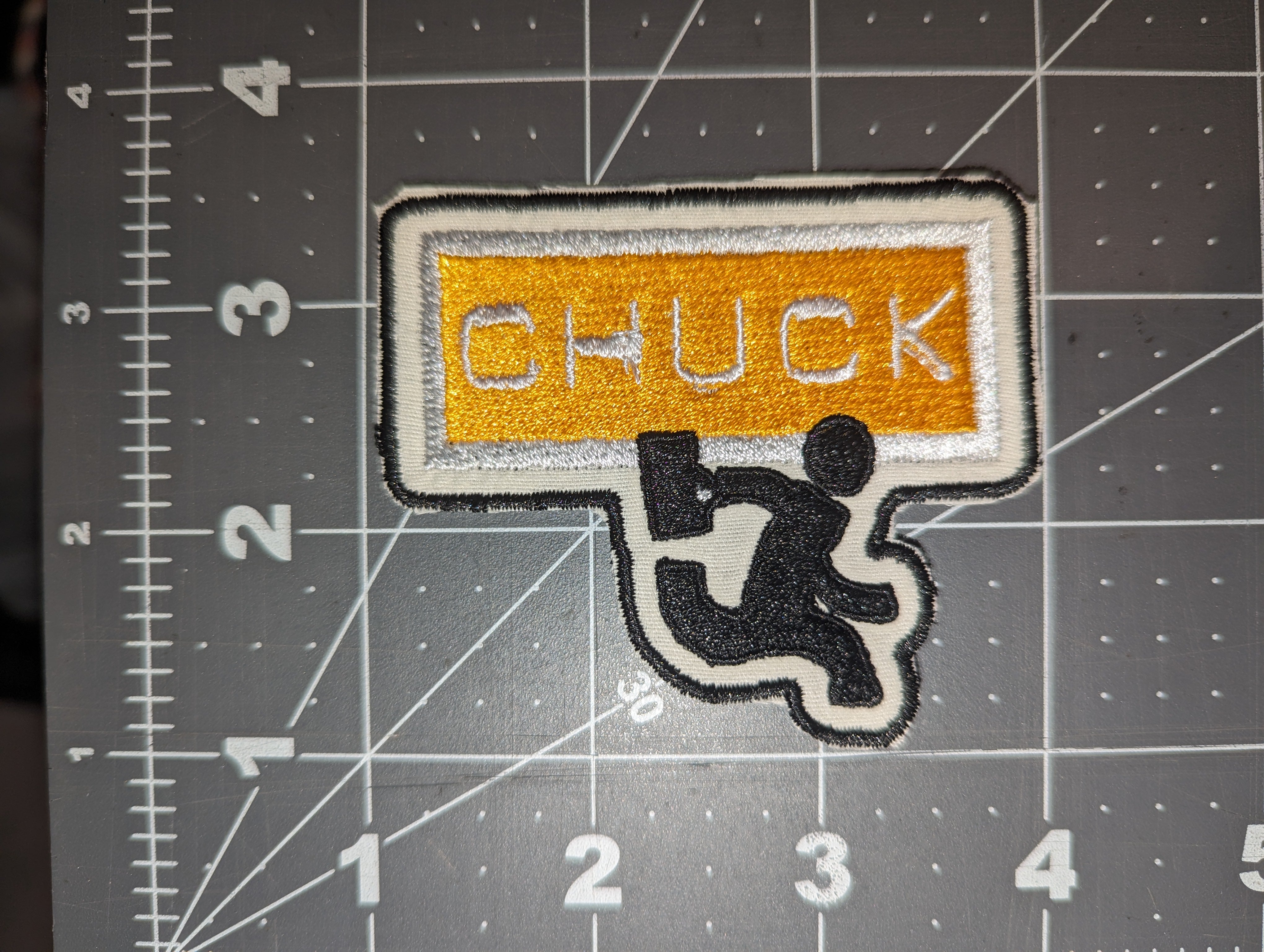 Chuck (TV Show) Iron On Patches