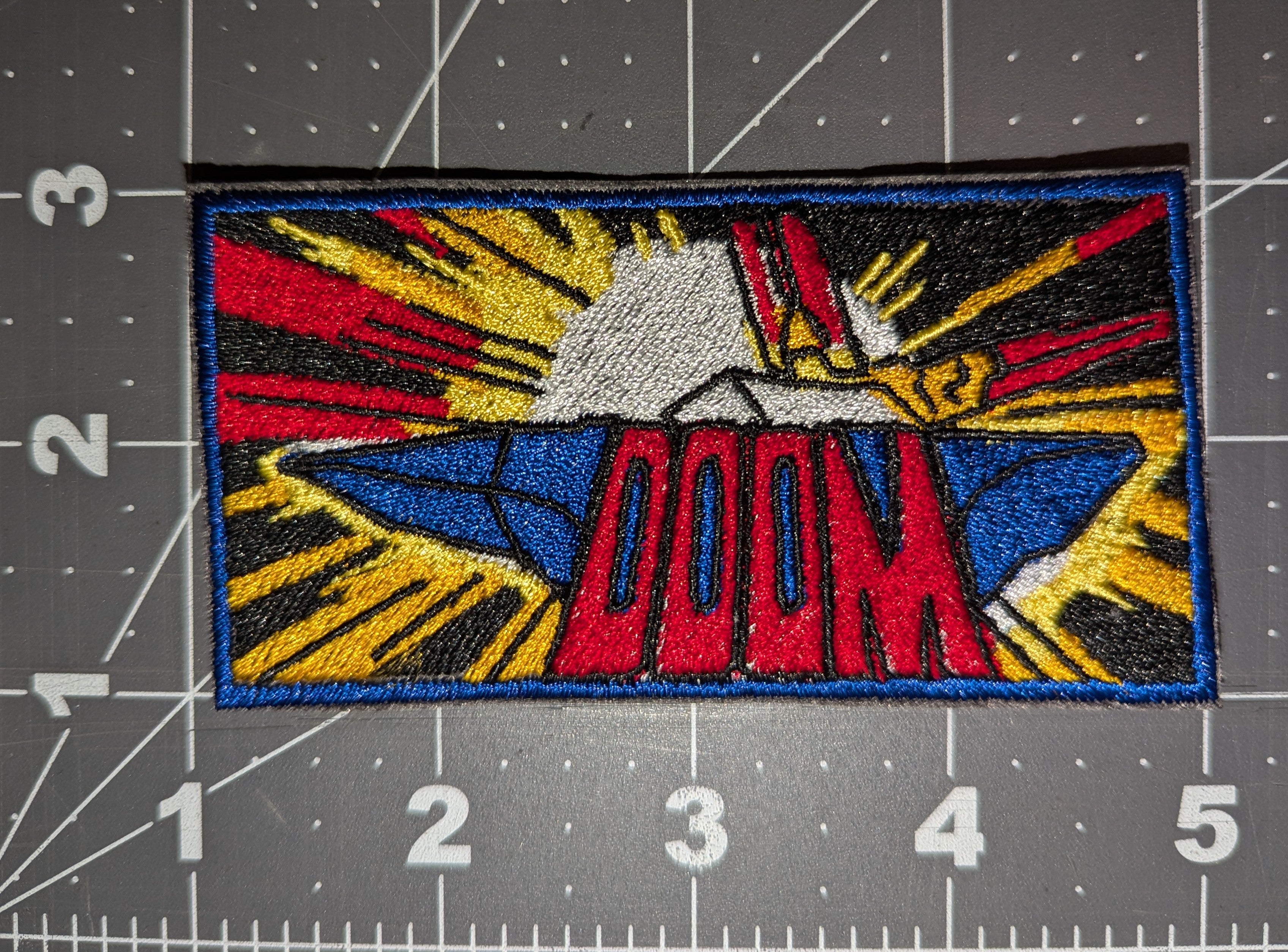 Comic Book Sound Effect Iron On Patches