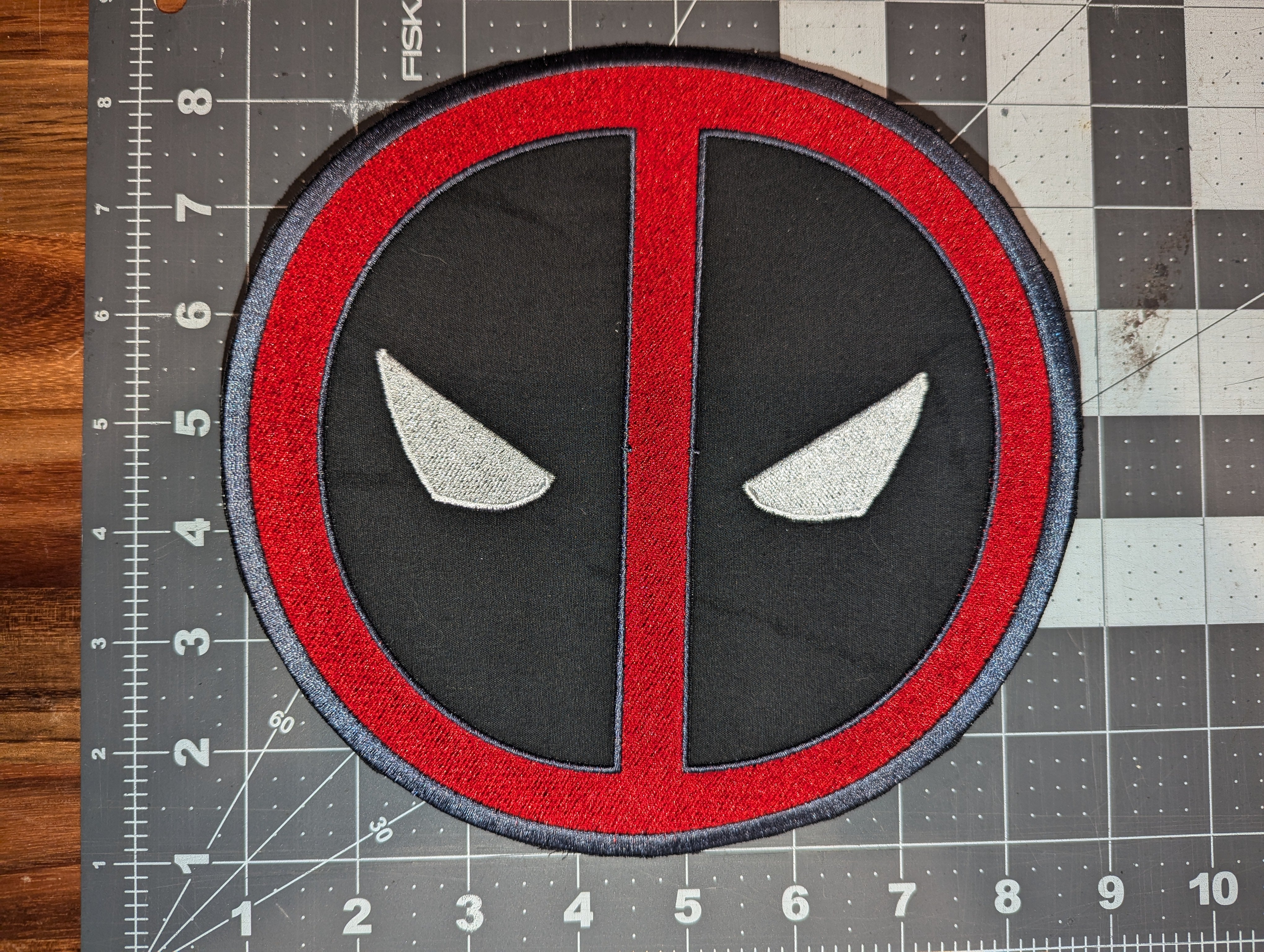 Deadpool Icon XL Iron On Patch