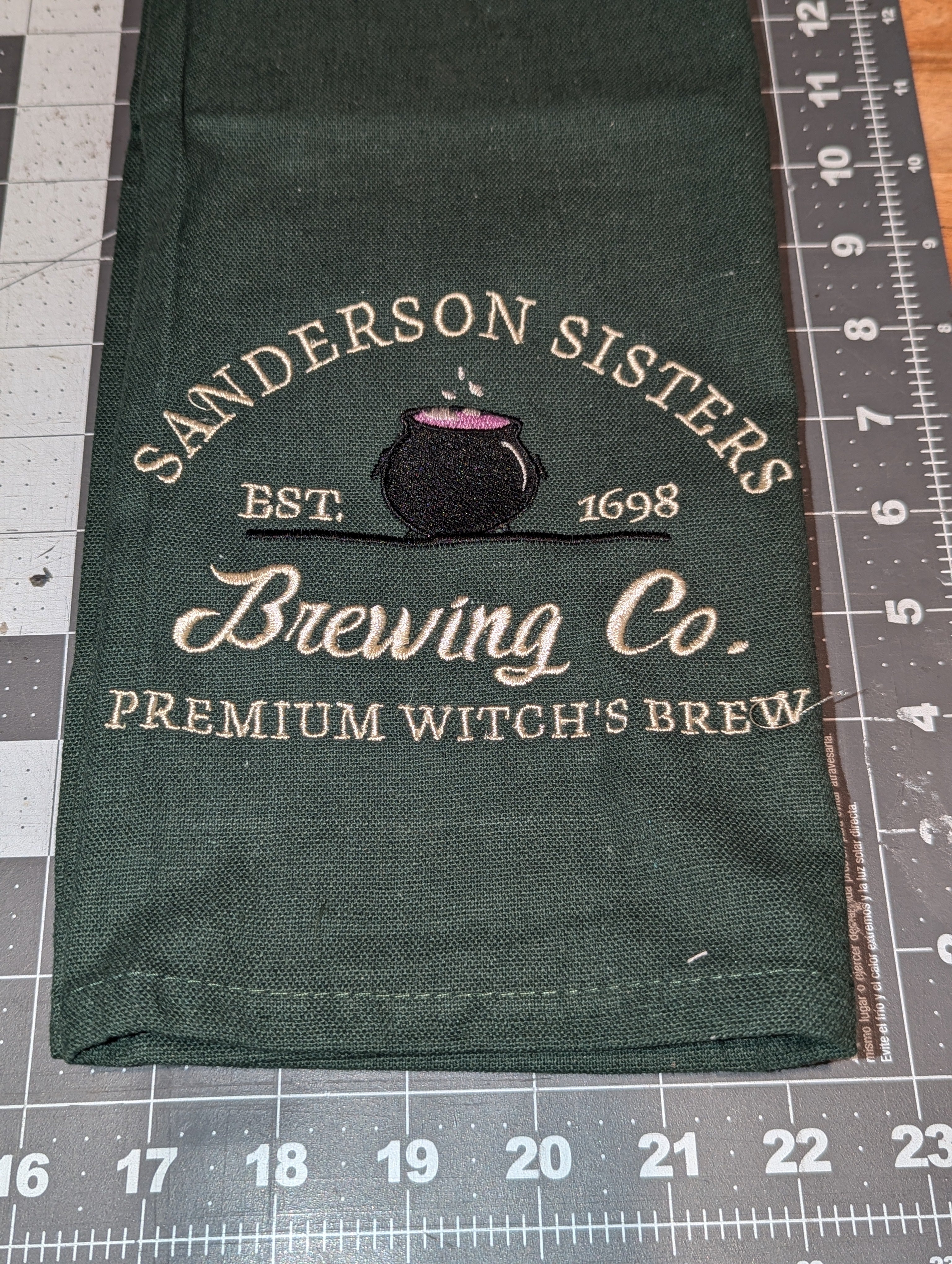 Sanderson Sisters Brewing Co Tea Towel