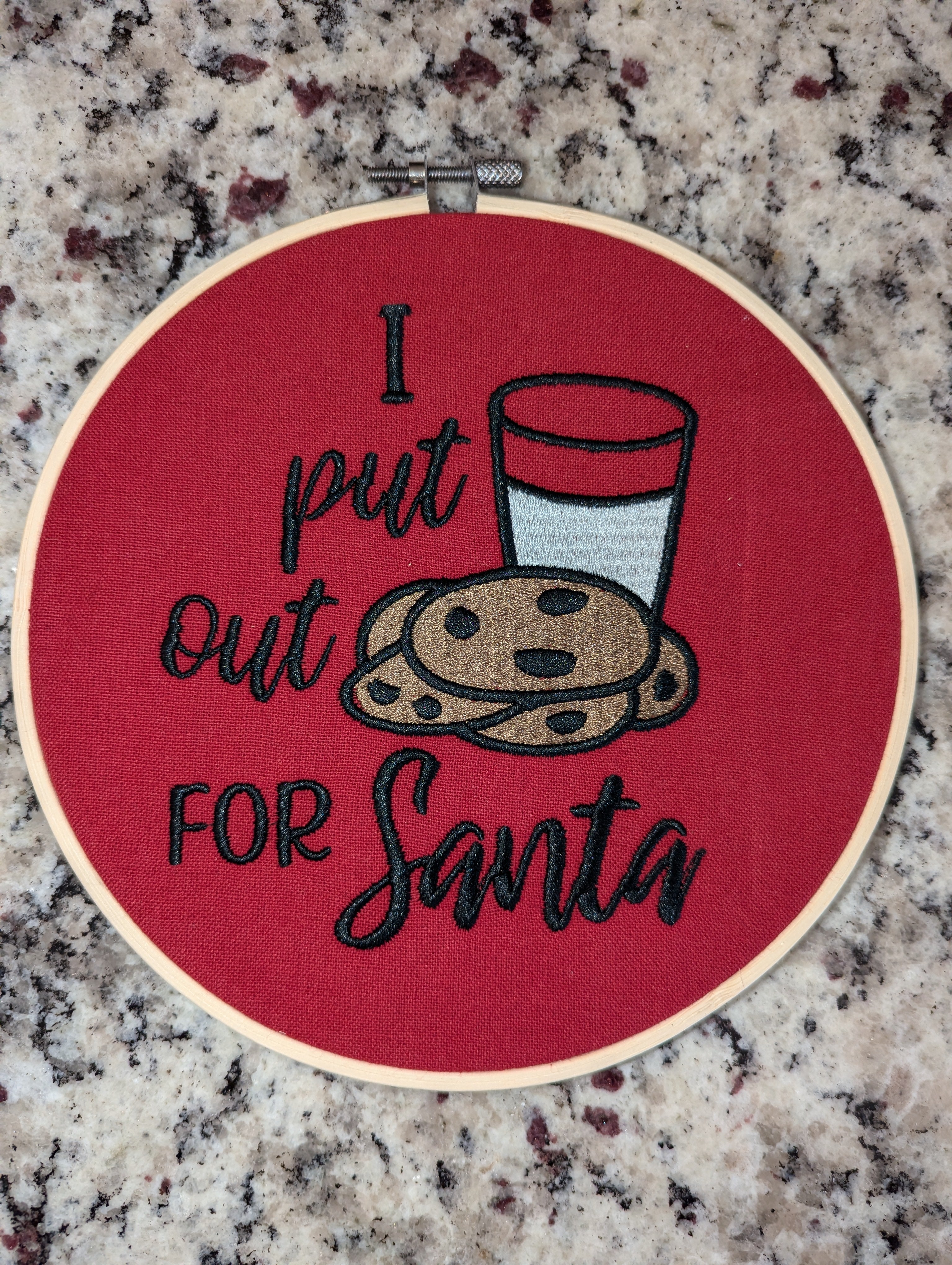 I Put Out for Santa Wall Hanger