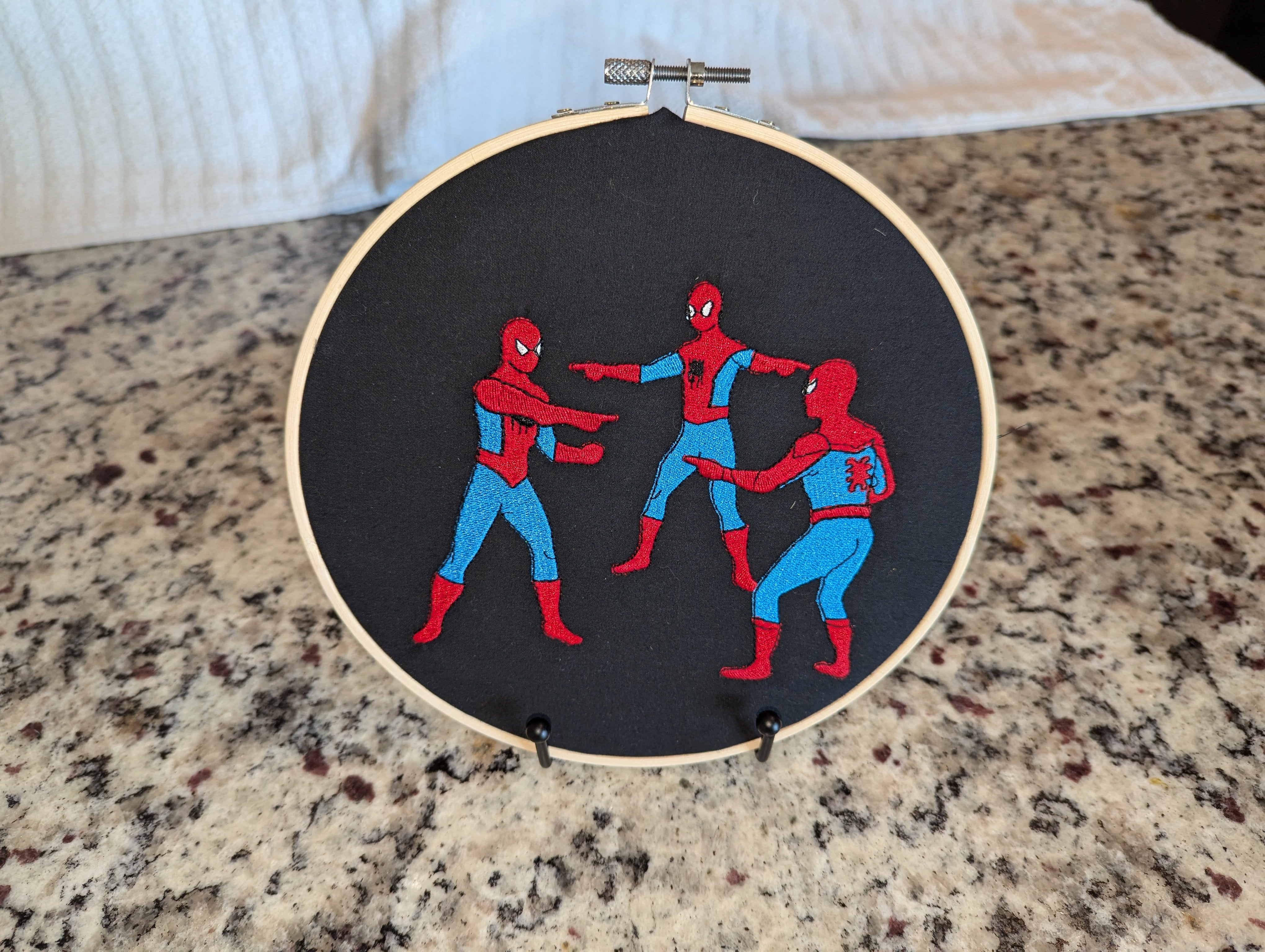 3 Spider-Man Embroidered Wall Hanger