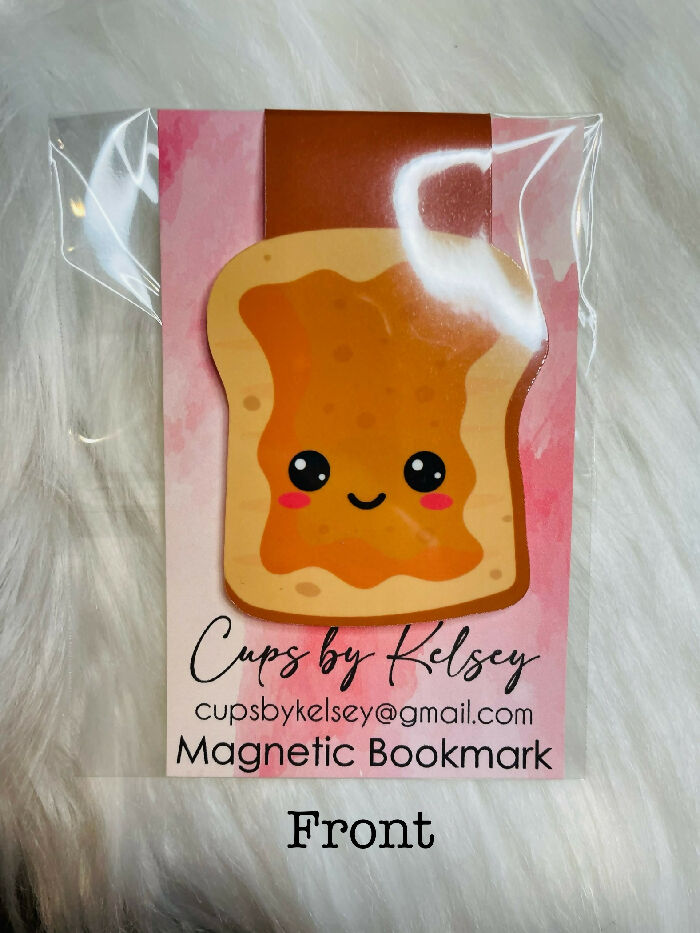 PB&J Magnetic Bookmark