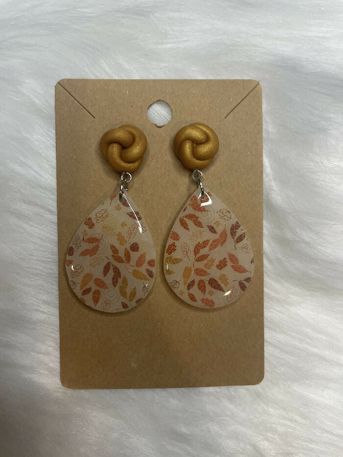 Fall/Autumn Polymer Clay Earrings