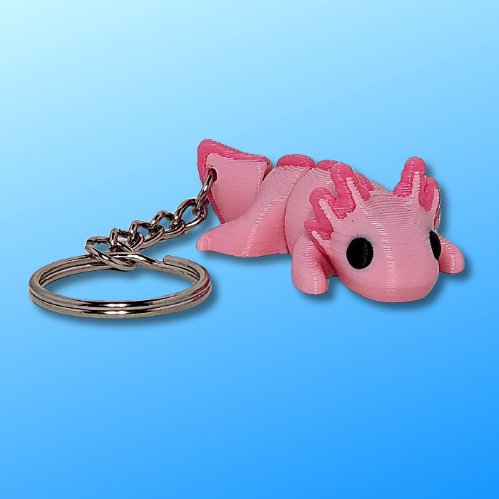 Keychain-Axolotl