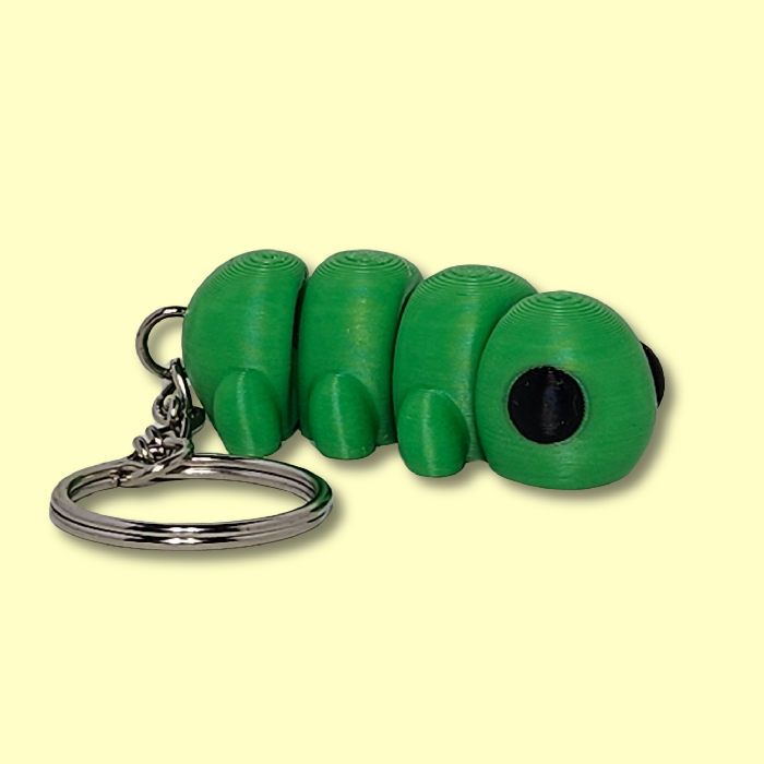 Keychain-Caterpillar