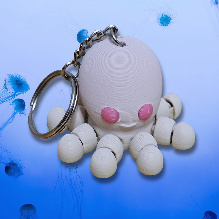 Keychain-Ocotpus