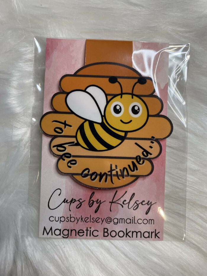 Magnetic Bookmarks - To Bee Continued