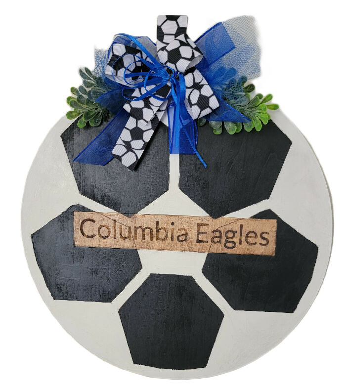 Columbia Eagles Soccer Plaque