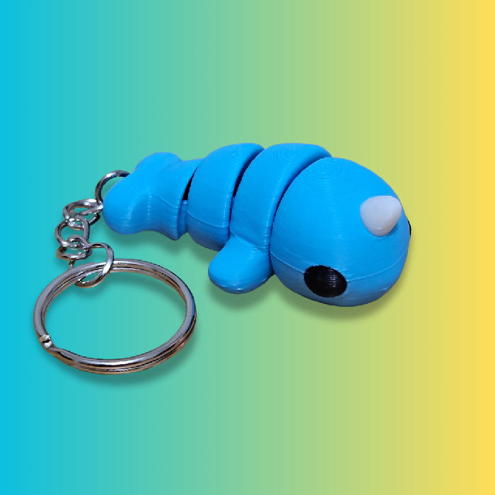 Narwhal-keychain