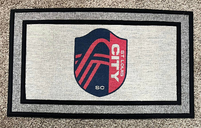 S T L O U I S C I T Y Soccer Indoor/Outdoor Doormat