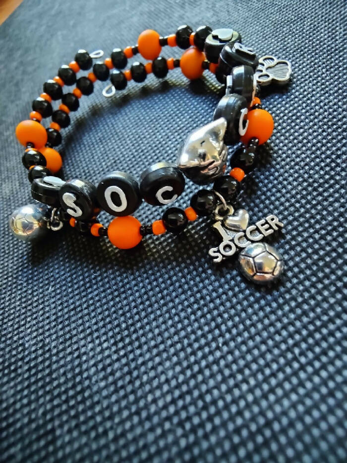 WBDB #232 SOCCER Bracelet