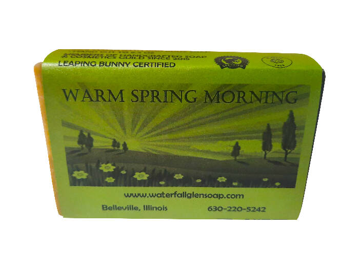 Warm Spring Morning bar soap