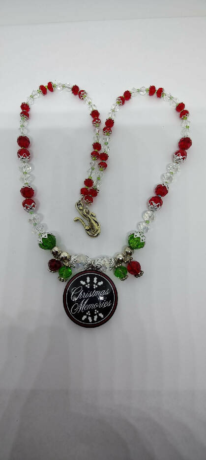 CHN #107 LOCKET OPENS, 22 inch, AB Crystals