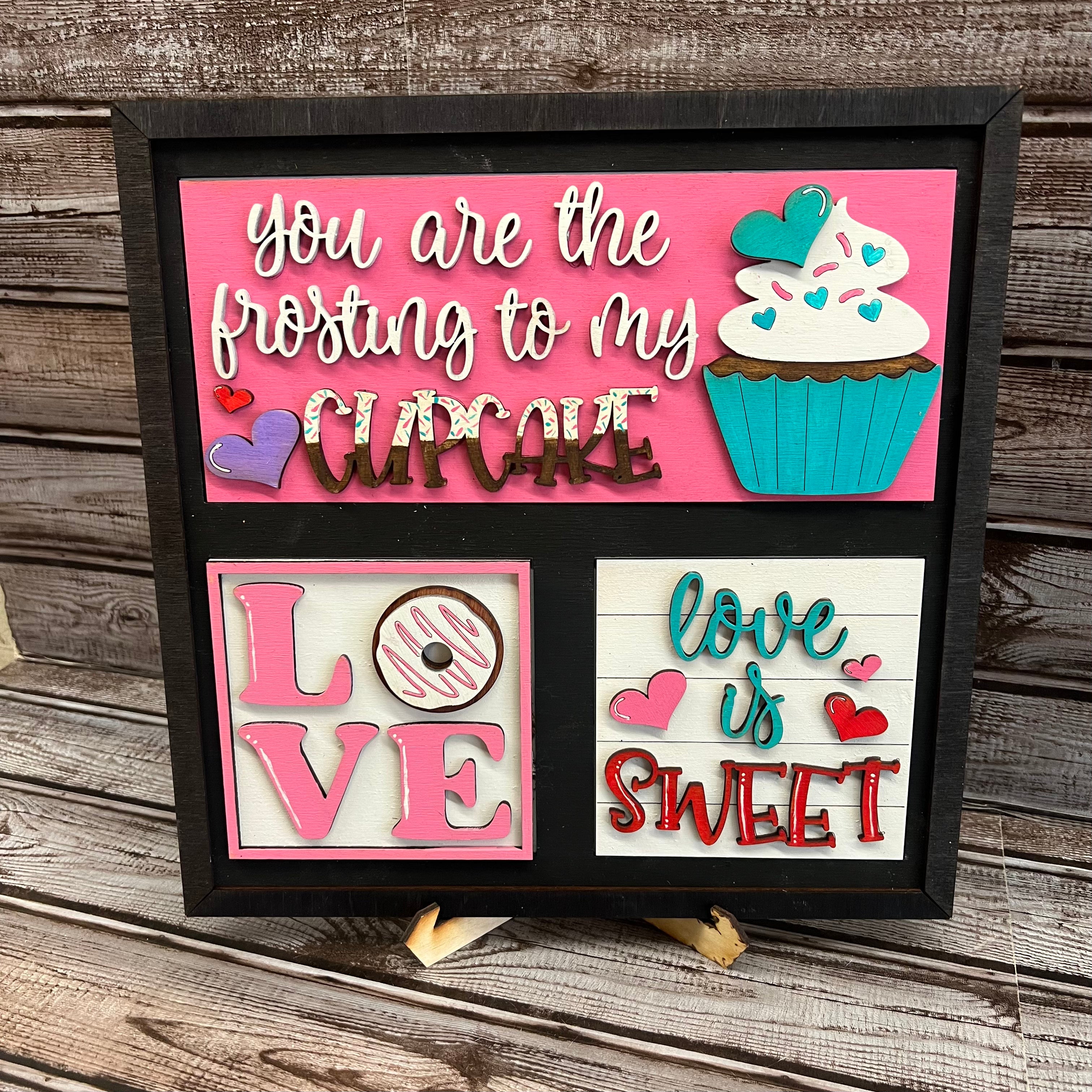 Love is Sweet Square Insert